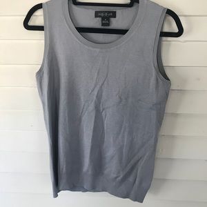 GREY MUSCLE TANK